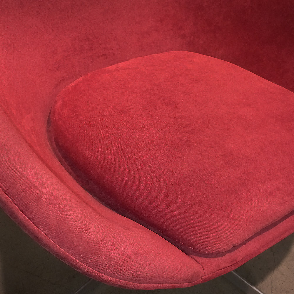 Sillón Egg Pana merlot